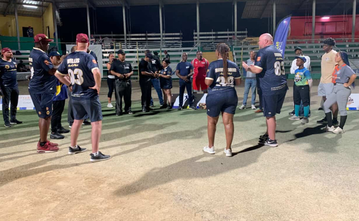 Training session in Curaçao