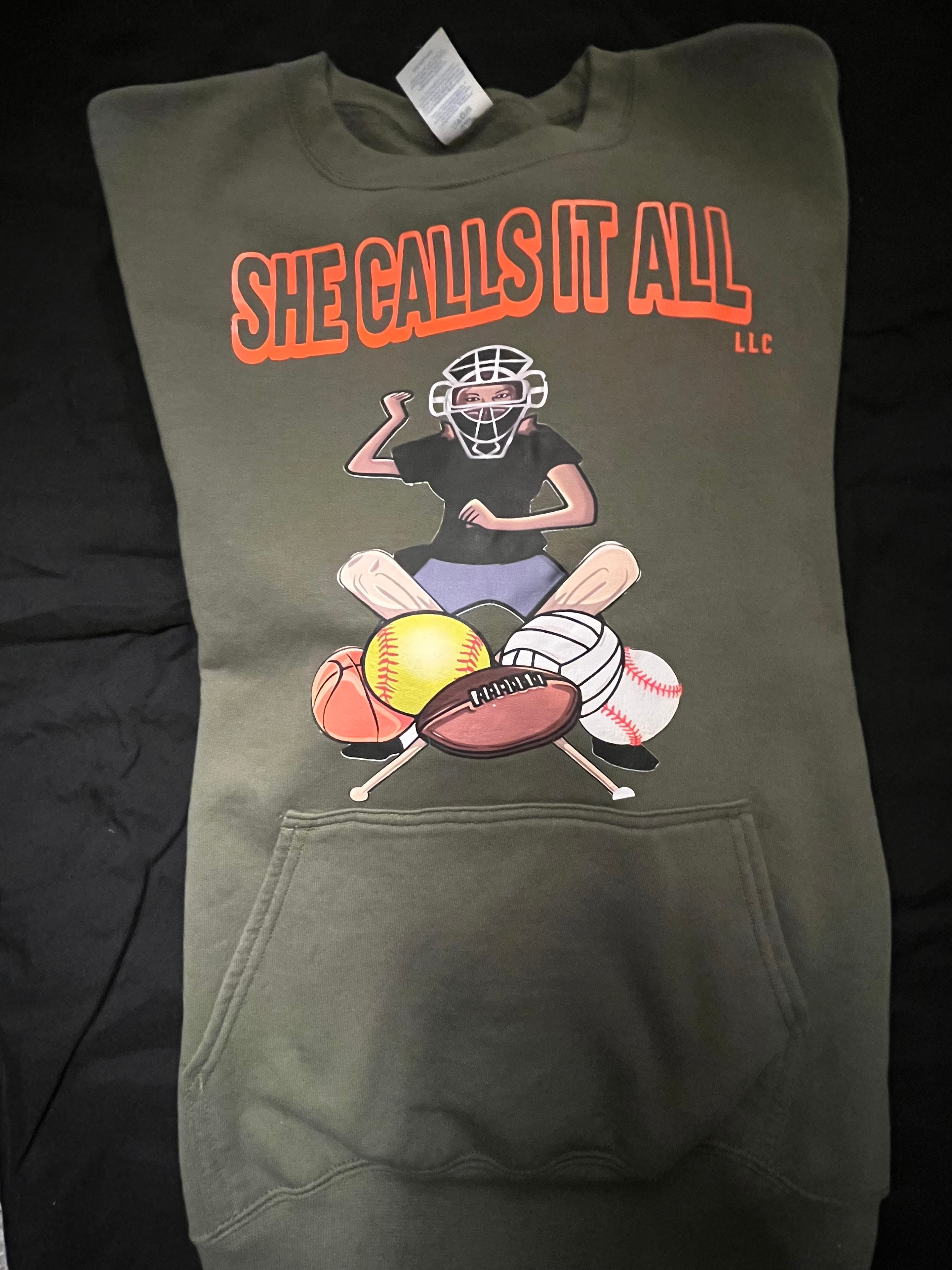 She Calls It All Sweatshirt